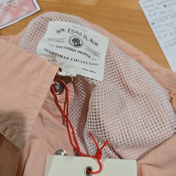 WM Lamb & Son Southern Proper Sportsman Collection Field Shirt Pearl Snap XL NWT - Picture 13 of 13